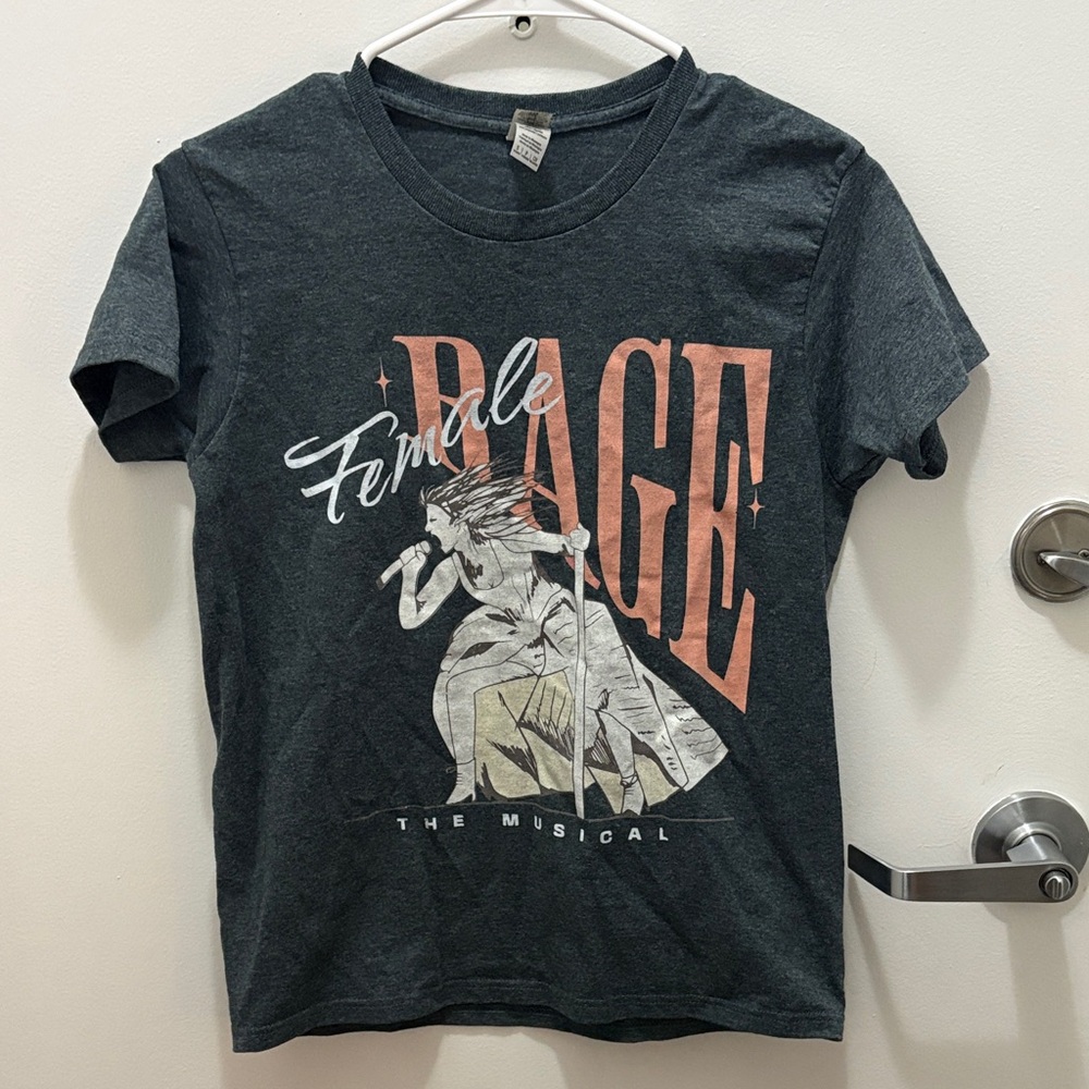 Female Rage the Musical Charcoal Ultra Cotton T-Shirt